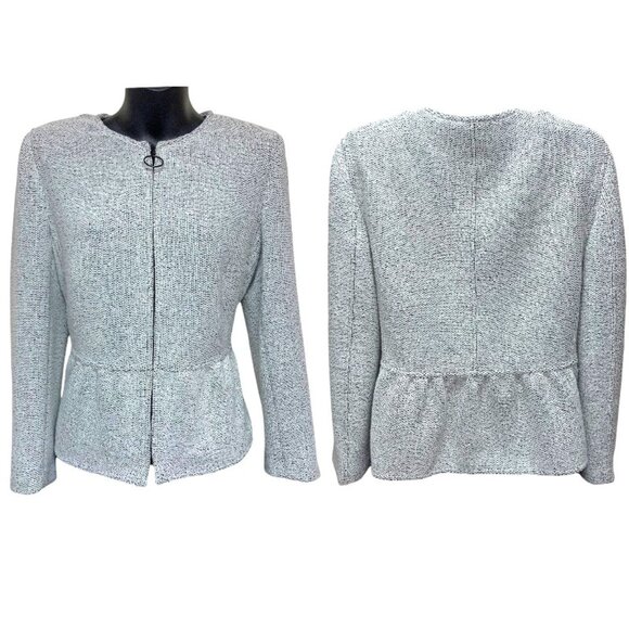 Akris‎ Punto  Tweed Style Skirt Peplum Jacket Suit - Picture 10 of 11